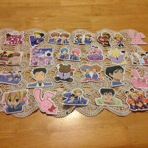 Ouran High School Host Club Anime Stickers, Crafts, laptop, locker, scrapbook